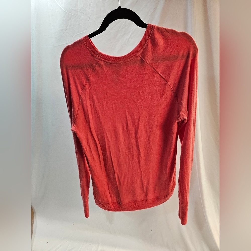 ATHLETA Sz Small Mindset Sweatshirt Orange 472751 -22